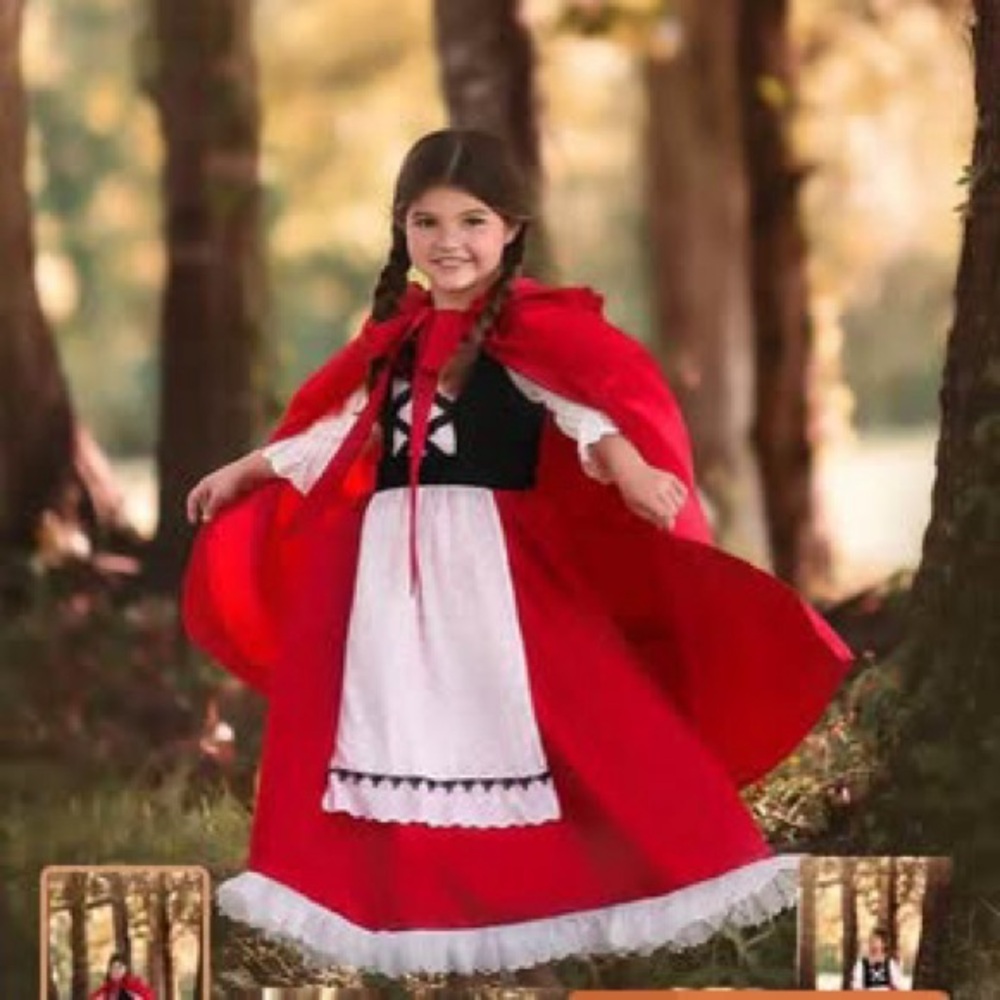 ♥️🧺 Boutique Little Red Riding Hood Costume ♥️🧺